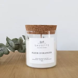 Bougie artisanale Fleur d'oranger
