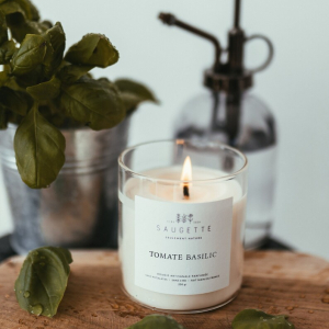 Bougie artisanale - Tomate Basilic