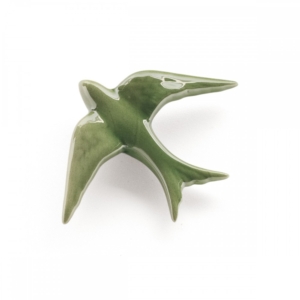 Hirondelle murale vert olive - 4 tailles