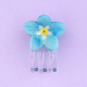 Mini pince à cheveux - Myosotis