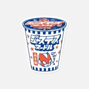 Sticker vinyle - Justice Noodles