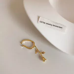Earcuff Fleur de Rose - Or