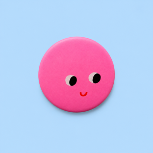 Badge Pinky