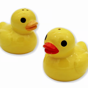 Salière poivrière cannetons