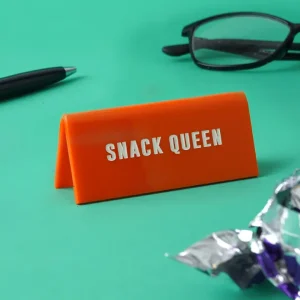 Écriteau - Snack Queen