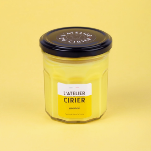 Bougie pot de confiture - Monoï