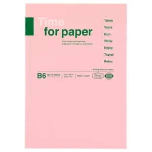 Carnet de notes B6 Rose clair