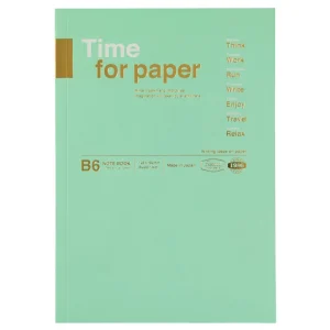 Carnet de notes B6 Menthe