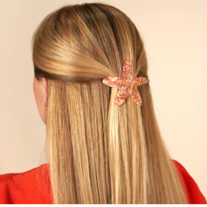 French barrette Etoile de Mer