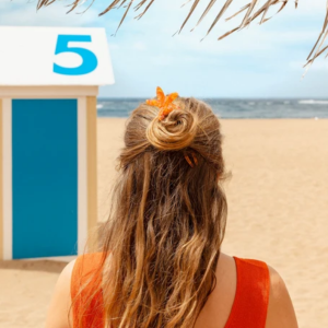 Pic à cheveux Etoile de mer