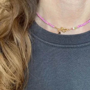 Collier Bonnie - lilas