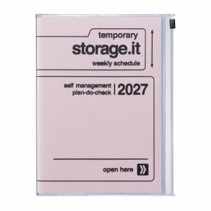 Agenda 2027 A6 Pink