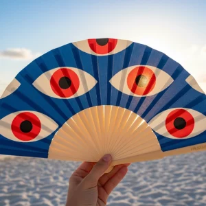 Éventail œil omniscient