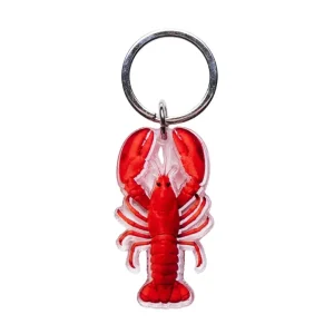 porte-clefs homard rouge