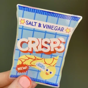 Stickers Crisps sel et vinaigre