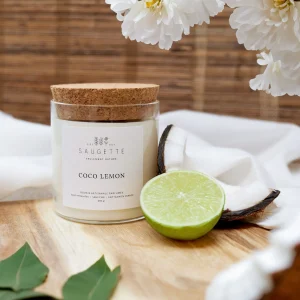 Bougie naturelle - Coco lemon