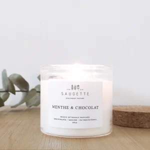 Bougie naturelle - Menthe Chocolat