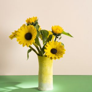 Fleur en laine - Tournesol