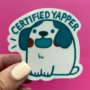Sticker - Chiot bavard