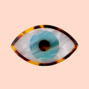 Barrette Oeil Bleu