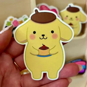 Sticker - Chien Pom Pom