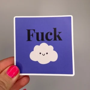 Sticker - nuage fuck