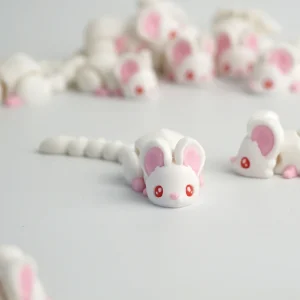 Jouet anti-stress articulé souris