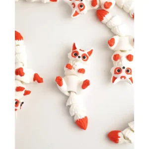 Jouet anti-stress articulé renard