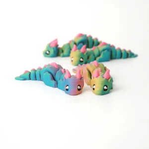 Jouet anti-stress articulé dragon
