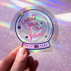 Sticker Suncatcher - Create your own future