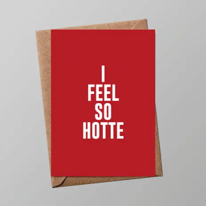 Carte postale - I feel so hotte