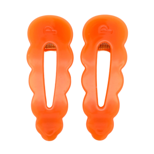 Barrettes Signature - Orange (Paire)