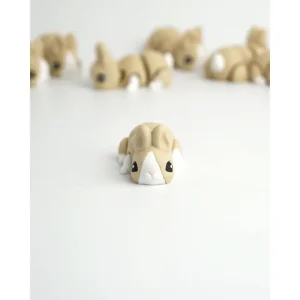Jouet anti-stress articulé lapin