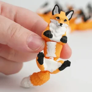 Jouet anti-stress articulé renard