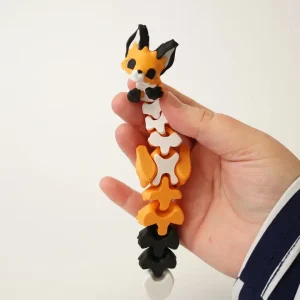 Jouet articulé anti-stress renard