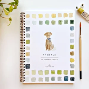 Cahier d'aquarelle - animaux