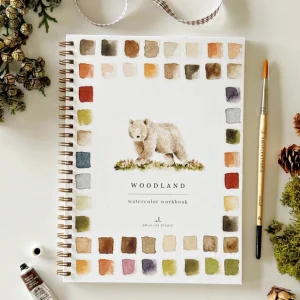 Cahier d'aquarelle - royaume des forêts