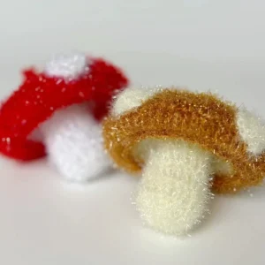 Éponge coréenne à récurer - champignon marron