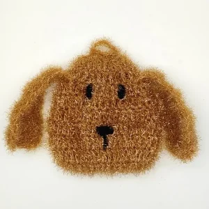Éponge coréenne à récurer - chien