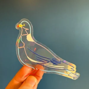 Suncatcher - pigeon ramier