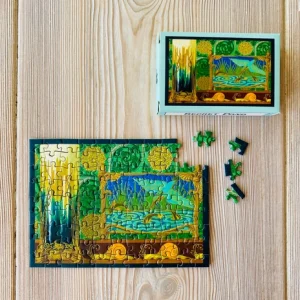 Mini puzzle 99 pièces - Étang secret