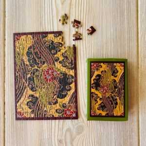 Mini puzzle 99 pièces - Vignes cramoisies vintages