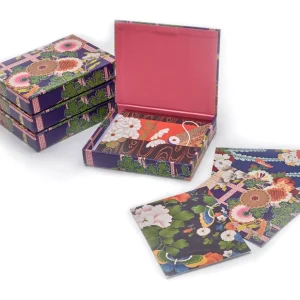 Coffret de cartes - Motifs décoratifs japonais