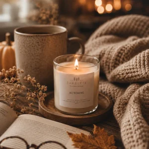 Bougie naturelle - Automne