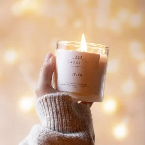 Bougie naturelle - Hiver