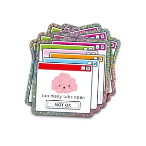 Stickers "too manyh tabs open"