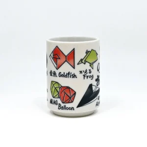Tasse à thé yunomi - origamis